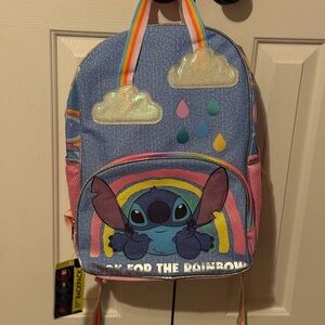 Stitch Rainbow Kids Backpack